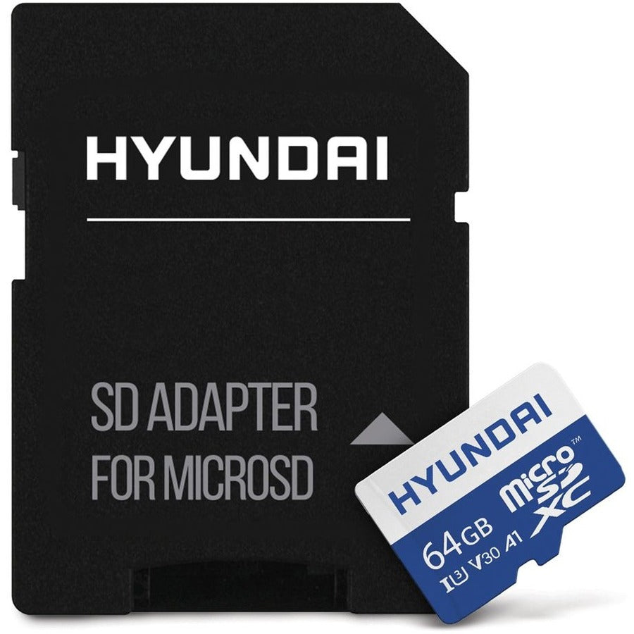Memoria HYUNDAI MicroSD 64GB modelo SDC64GU3 MicroSDXC UHS-1 V3.3 CLASS 10. - Memoria HYUNDAI MicroSD 64GB modelo SDC64GU3 MicroSDXC UHS-1 V3.3 CLASS 10. -